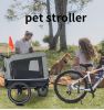 Outdoor Heavy Duty Foldable Utility Pet Stroller Dog Carriers Bicycle Trailer