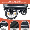 Outdoor Heavy Duty Foldable Utility Pet Stroller Dog Carriers Bicycle Trailer