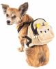 Pet Life 'Teddy Tails' Dual-Pocketed Compartmental Animated Dog Harness Backpack