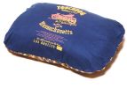 Touchdog 70's Vintage-Tribal Throwback Diamond Patterned Ultra-Plush Rectangular Rounded Dog Bed